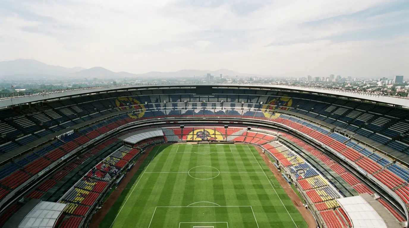 Estadio Azteca in Mexico City, venue for the 2026 World Cup opening match