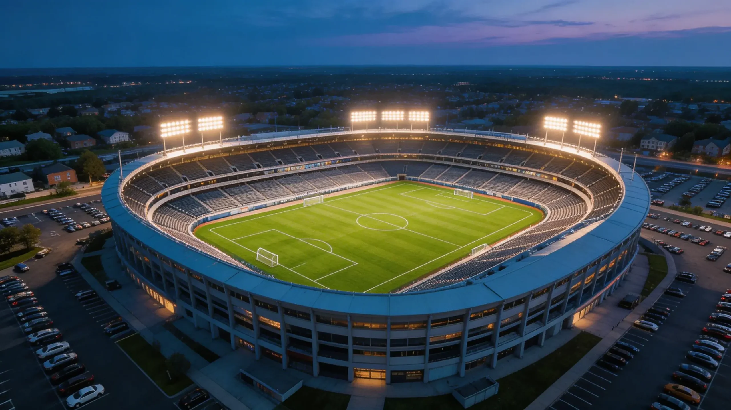 MetLife Stadium in East Rutherford New Jersey, venue for the 2026 World Cup final