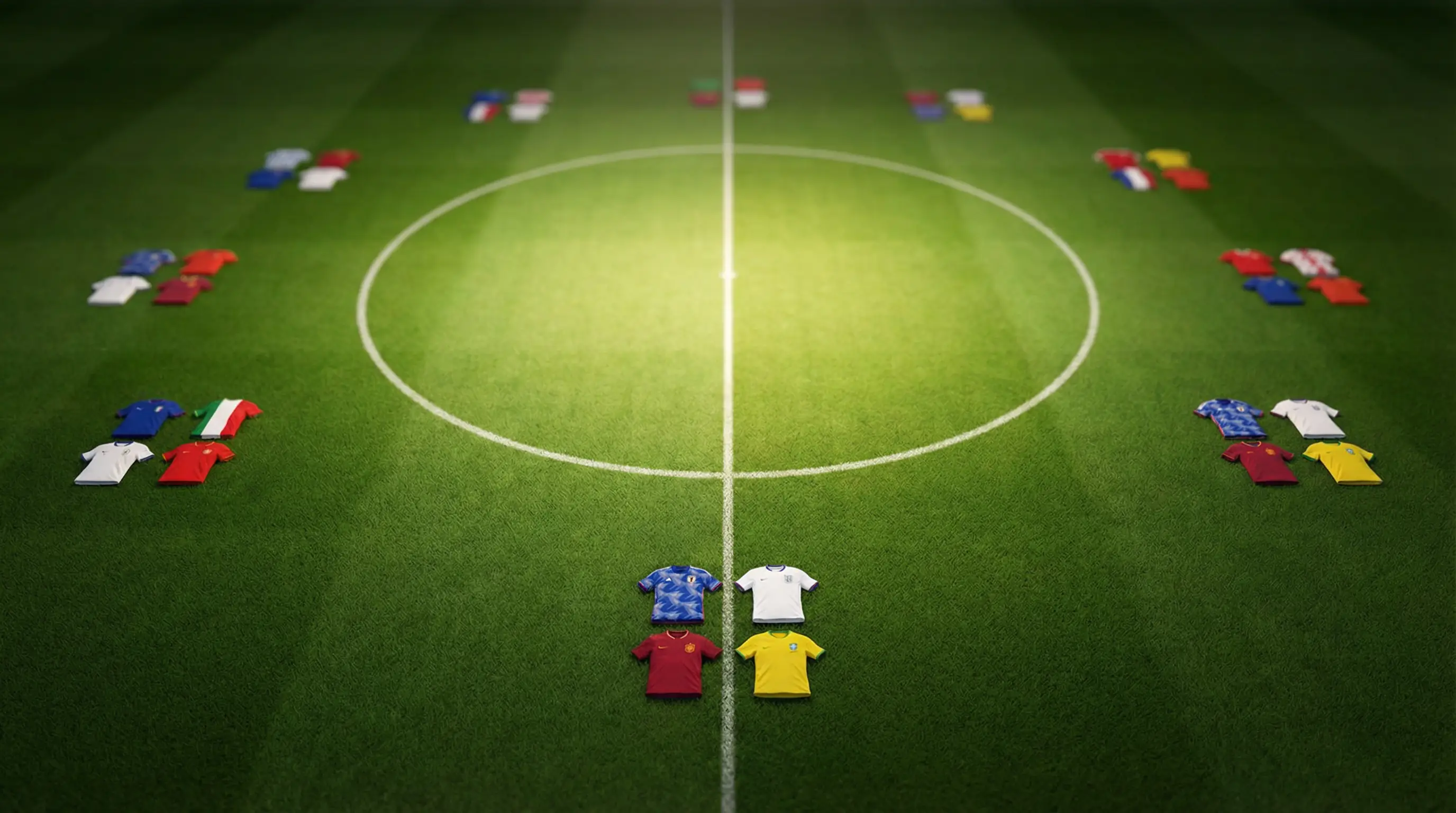 Overview of all twelve World Cup 2026 groups from A through L with team listings