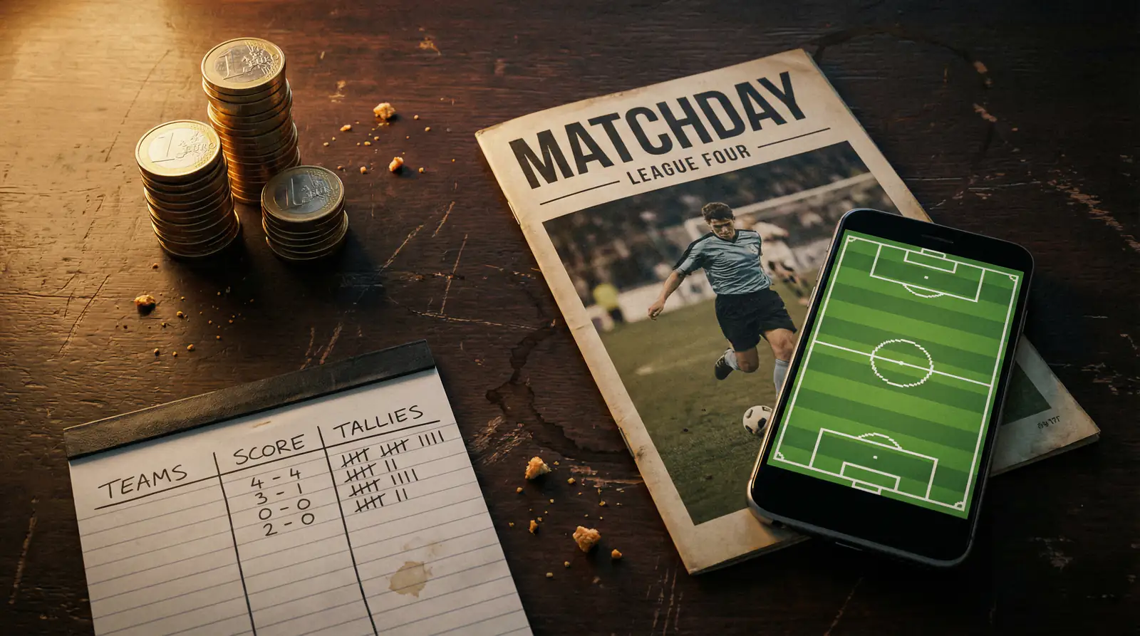 Bankroll management breakdown showing allocation across World Cup 2026 tournament phases